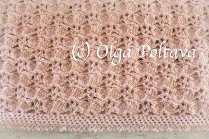 Pink Marshmallows Baby Blanket