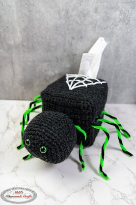 Spider Tissue Box Cover