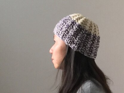 Mistake Rib Stitch Hat