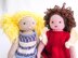 Rose and Bianca Knit Dolls