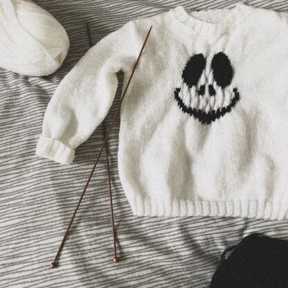 Skeleton Face Jumper