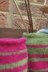 Felted Stripe Pots