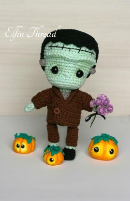 Frankenstein Chibi Doll Amigurumi