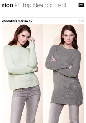 Sweaters in Rico Essentials Merino DK - 183