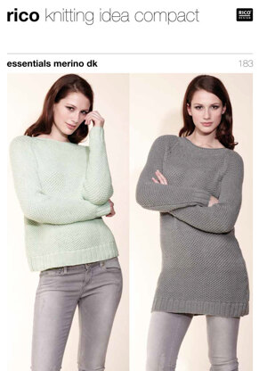 Sweaters in Rico Essentials Merino DK - 183