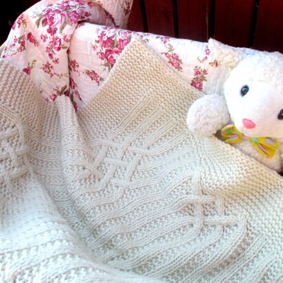 Sweet Dreams Baby Blanket - knitting pattern