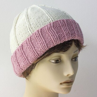 Simple Ribbed Hat