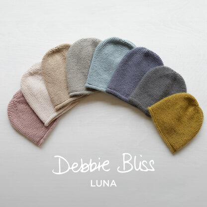 Isabel Hat - Free Knitting Pattern For Babies in Debbie Bliss Luna