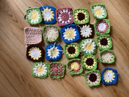 Flower blanket