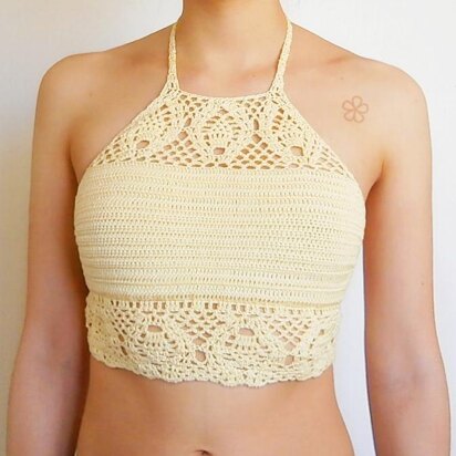 The "TROPICAL" crop top _ C15