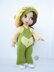 Outfit Lime and lemon for doll 16"-18" knitting flat