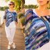 Crochet Pattern Summer Poncho RUSH #1 | Lightweight Shoulder Warmer with Lace Stitch Pattern PDF