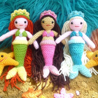 Meredith the Mermaid and Stella the Starfish