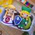 Princess Zelda and Link (The legend of Zelda) Amigurumi Pattern Bundle