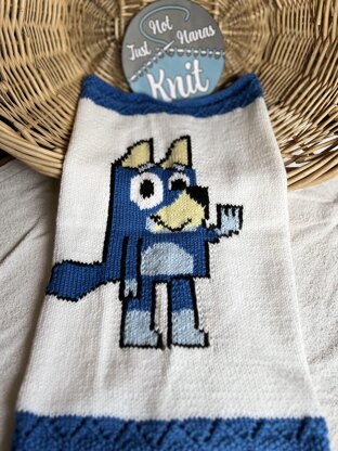 Bluey Heeler Baby Blanket