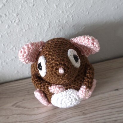 Häkelanleitung Amigurumi Meerschweinchen George