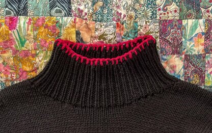 Blanket Stitch Sweater