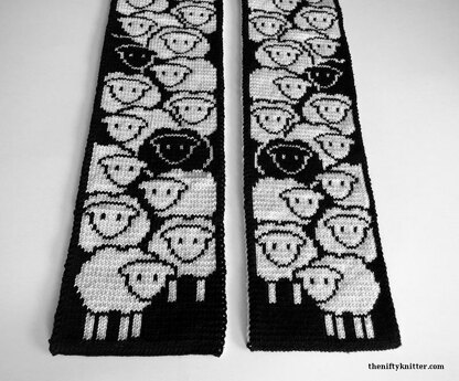 Counting Sheep Scarf