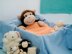 Caela Baby Blanket and Dolly Blanket Knitting Pattern