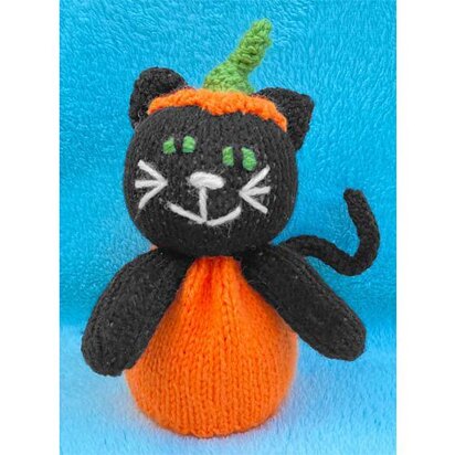 Halloween Pumpkin Cat choc orange cover / toy