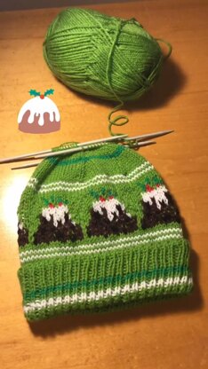 Christmas Pudding Beanie