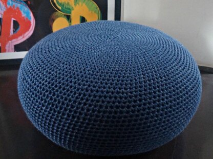 Large Crochet Bean Bag Floor cushion.