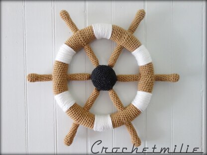 004-Helm boat wall deco