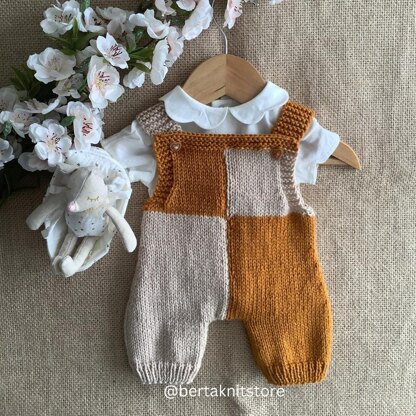 Cardigan and Overalls