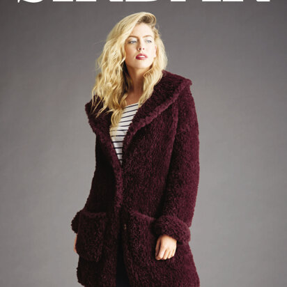 Sirdar 8282 Teddy Bear Coat in Alpine PDF