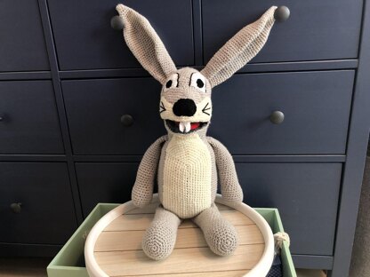 Hase Cäsar amigurumi