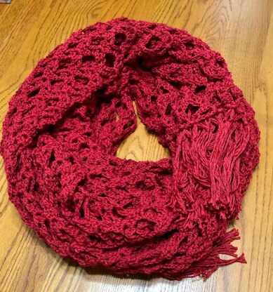 Simply Sophisticated Scarlet Throw