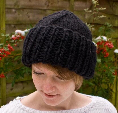 Chunky ribbed hat