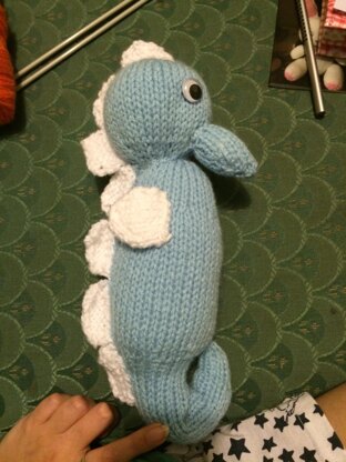 Cuddly Seahorse Pattern