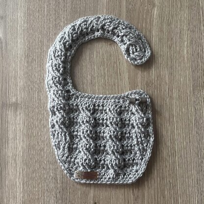 Ethan Cabled Bib