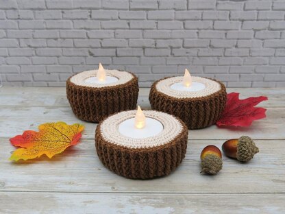 Tealight Holder - Tree Log