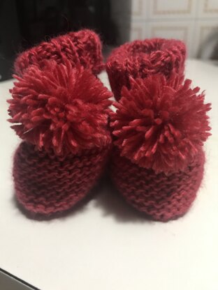 booties for Jessica's baby