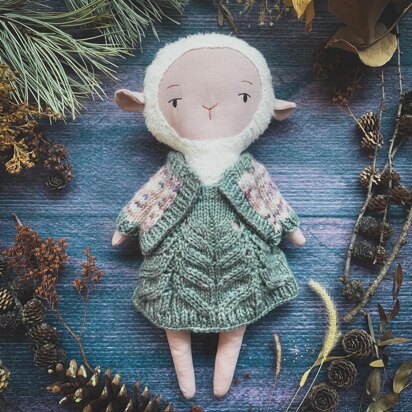 Billie the Sheep's Dress and Cardigan