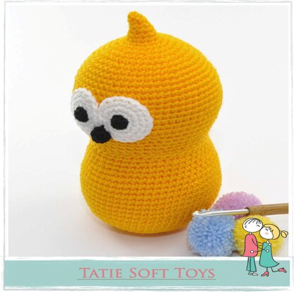 Amigurumi EDF Orange Zingy Crochet Pattern Flame Soft Toys