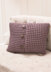 Waffle & Star Cushions in DMC Woolly 5 - 15421L/2 - Leaflet