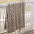 Chunky Cables Decorative Throw