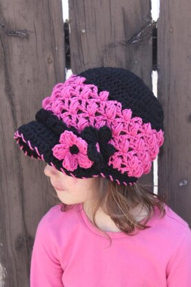 Lacy Newsboy Hat Pattern