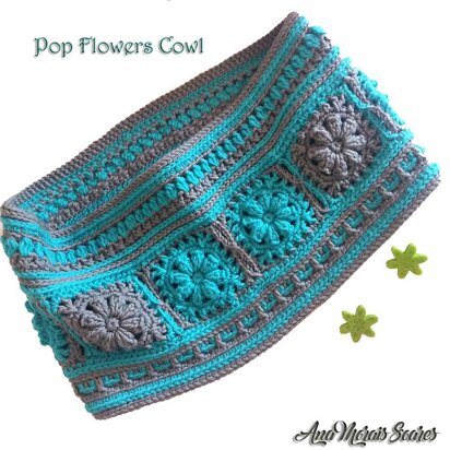 Pop Flowers Cowl