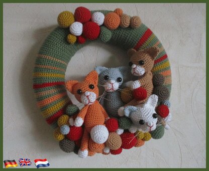 Cat Wreath/Katzen Kranz