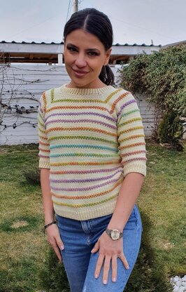 Crochet Sweater for spring