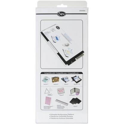 Sizzix BIGkick/Big Shot/Vagabond Platform - Multipurpose Extended 14.125"X6.25"X.875