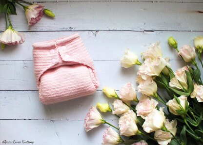 Herringbone Diaper Cover