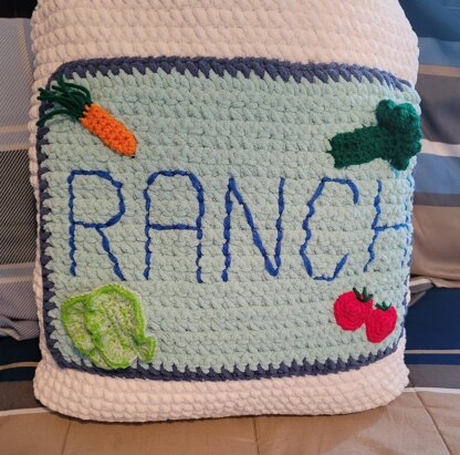 Ranch Dressing Pillow