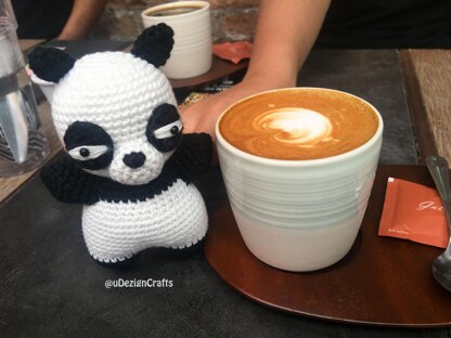 Panda (Ranma) amigurumi