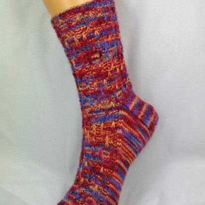 Brick Rib Socks