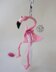 Keychain Pink flamingo